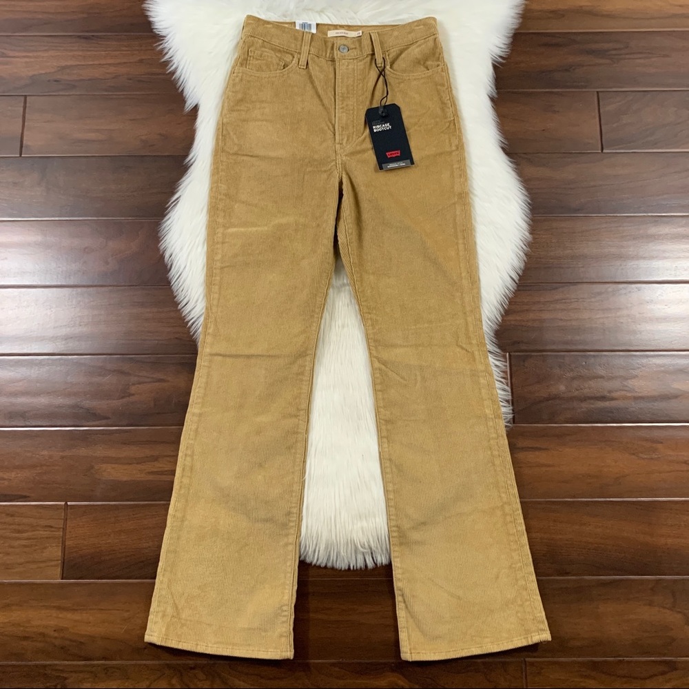 Levi's Iced Coffee Ribcage Bootcut Corduroy Pants